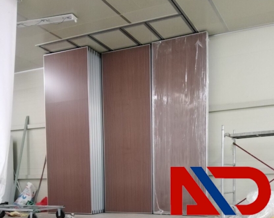 Vách ngăn di động tấm MDF